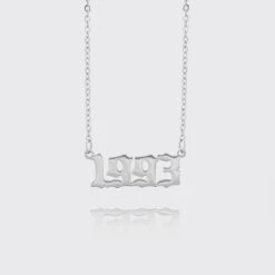 Birth Year Necklace -Prya Store 1993 2