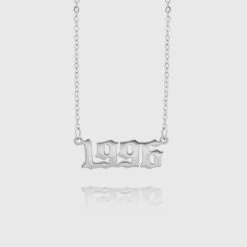 Birth Year Necklace -Prya Store 1996 2