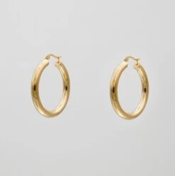 Classic Gold Filled Hoops -Prya Store 40x40tilt 2