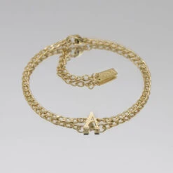 Dubai Initial Bracelet -Prya Store A NO USE