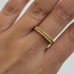 Aiza Beaded Band Ring -Prya Store AizaBeadedBandRing 3