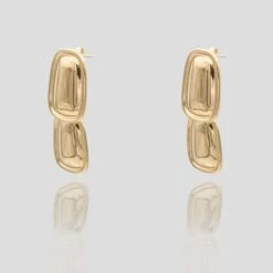 Aiza Drop Earrings -Prya Store Aizaearings4 gold PRYA 1