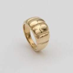 Alessia Chunky Ribbed Ring