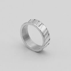 Amaia Band Ring 13 Amaia Band Ring -Prya Store Amaiaring silver 3
