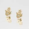 Amalie Hand Of Hamsa Stud Earrings
