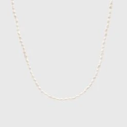 Amelie Dainty Pearl Necklace