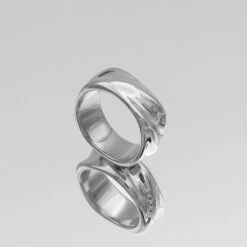 Amelie Band Ring -Prya Store Ameliering silver 1