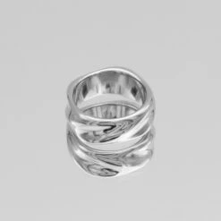 Amelie Band Ring -Prya Store Ameliering silver 3