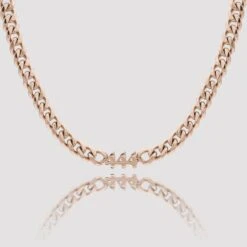 Angel Number Choker Necklace -Prya Store AngelNumberChoker 444 01 PRYA 2