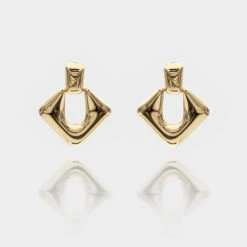 Anika Link Drop Earrings