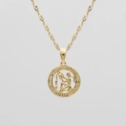 Zodiac Necklace -Prya Store AquariusZodiacNecklace