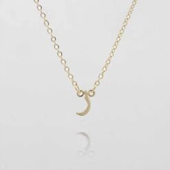 Arabic Initial Necklace -Prya Store Arabic necklace PRYA 04