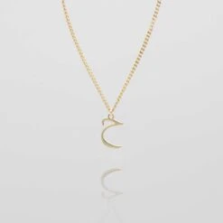 Arabic Initial Necklace -Prya Store Arabic necklace PRYA 12