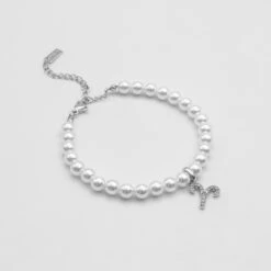 ICY Pearl Zodiac Anklet -Prya Store Aries silver