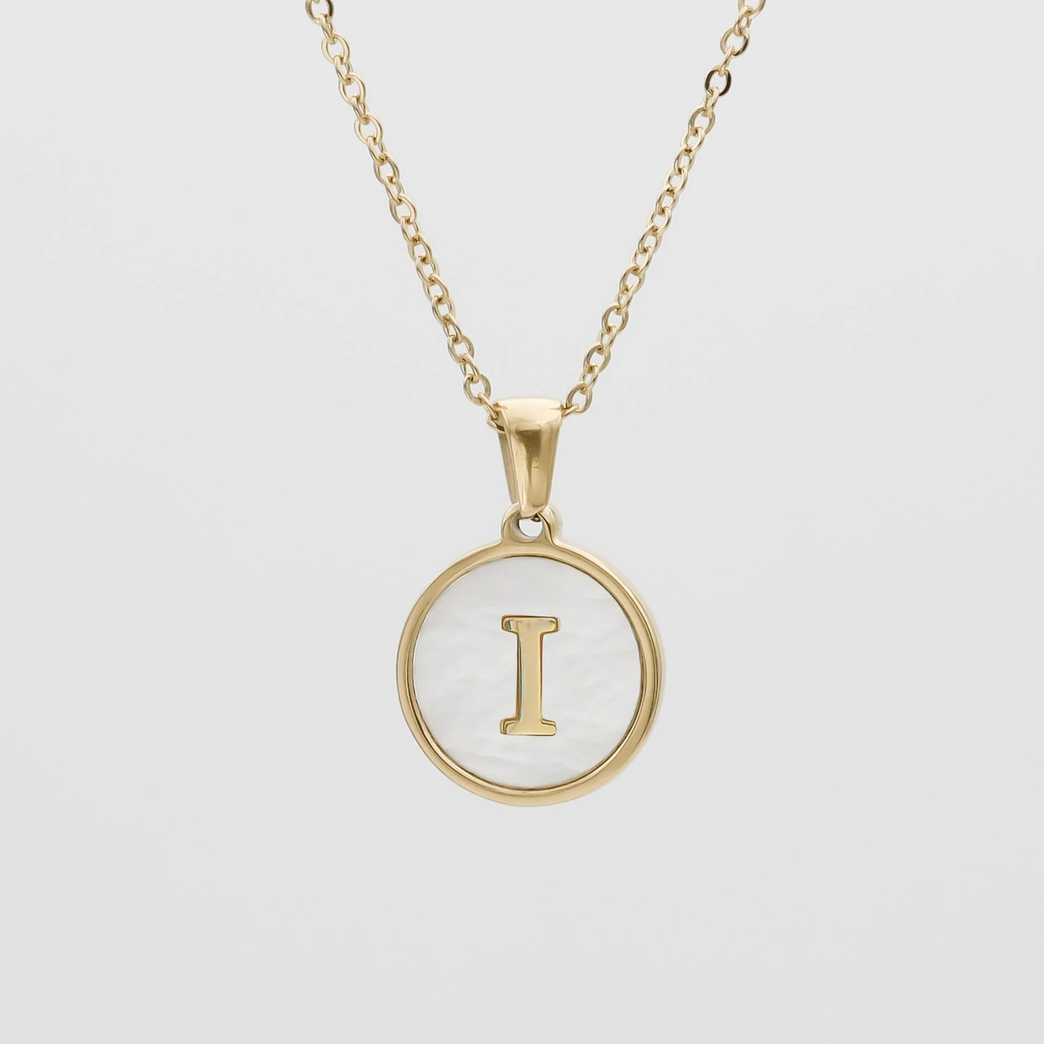 Ava Opal Initial Necklace 11 Ava Opal Initial Necklace - Image 11