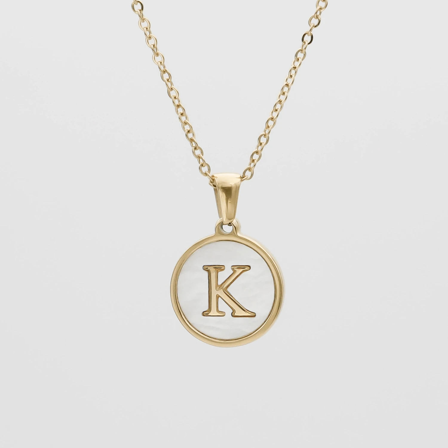 Ava Opal Initial Necklace 13 Ava Opal Initial Necklace - Image 13