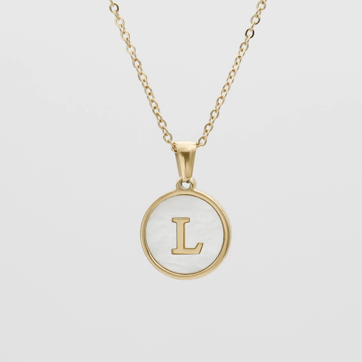Ava Opal Initial Necklace 14 Ava Opal Initial Necklace - Image 14
