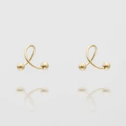 Ayla Spiral Earrings