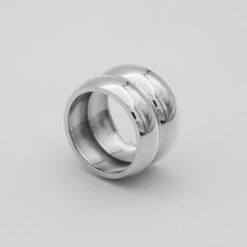 Bonnie Double Band Ring 13 Bonnie Double Band Ring -Prya Store Bonnie Double Band Ring silver