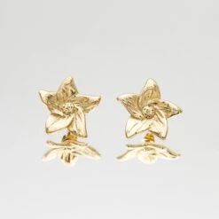 Camilla Flower Earrings -Prya Store CamillaEarrings01 gold PRYA