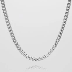 Classic Cuban Chain Silver -Prya Store ClassicCubanChain 3 2