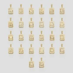 Classic Initial Necklace -Prya Store ClassicIntialsGuide 8bfec1a7 dc4a 4d60 9582 465702b3d890