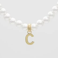 Classic Pearl Initial Bracelet -Prya Store ClassicPearlInitialNecklace 7 0aee28a5 5f2f 4e2f a5af ef9408cf6ca0