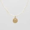 Emily Coin Pearl Necklace