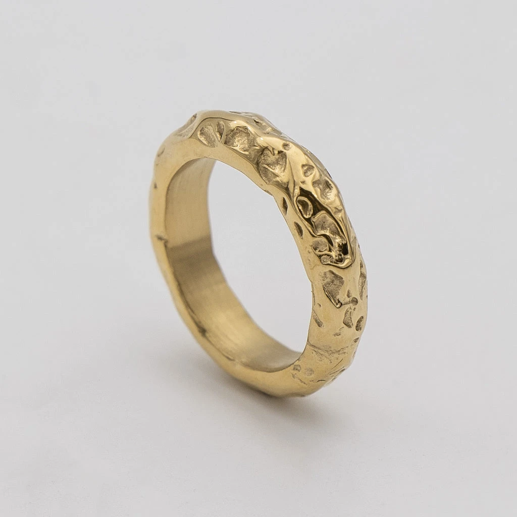 Astrid Hammered Band Ring 1 Astrid Hammered Band Ring