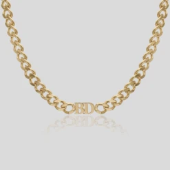 Initial Choker Necklace