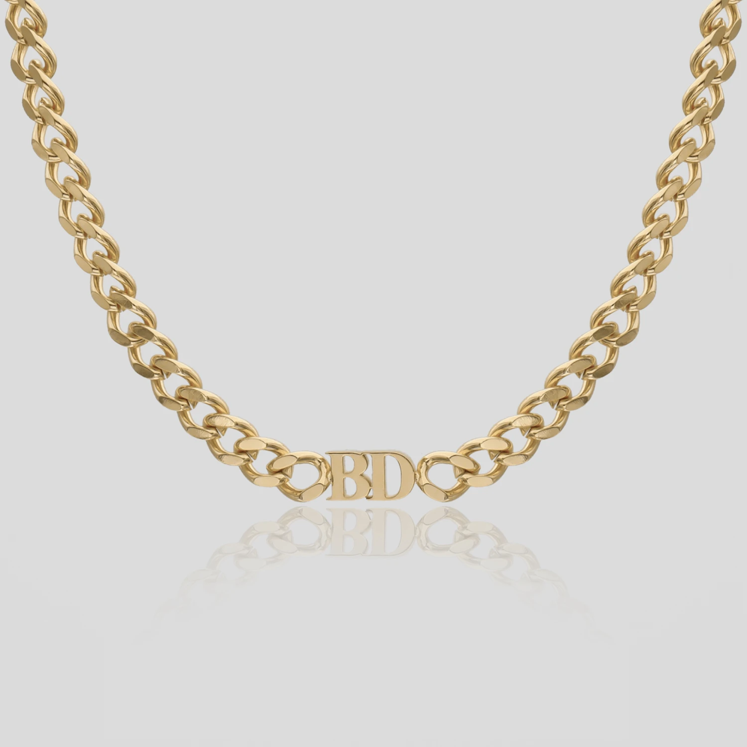 Initial Choker Necklace 1 Initial Choker Necklace