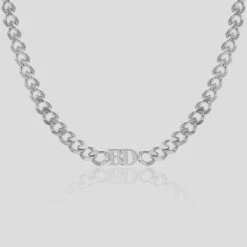 Initial Choker Necklace 22 Initial Choker Necklace -Prya Store CustomInitialChokerNecklace Studio Silver PRYA 1