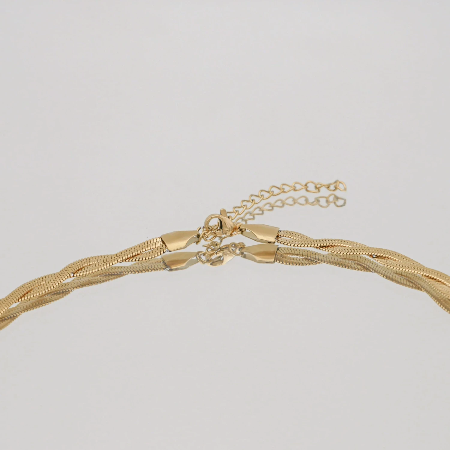 Double Herringbone Necklace 2 Double Herringbone Necklace - Image 2