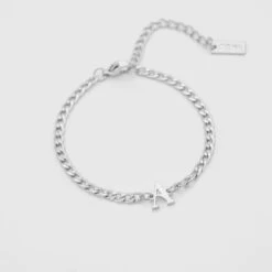Dubai Initial Bracelet -Prya Store DubaiInitialBracelet A 03 PRYA 2