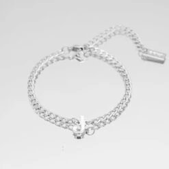 Dubai Initial Bracelet -Prya Store DubaiInitialBracelet J 01 PRYA 2