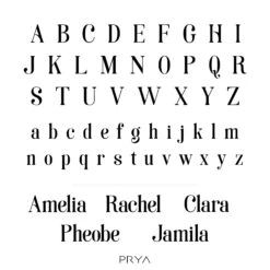 Dubai Custom Name Necklace -Prya Store Dubia