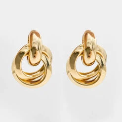 Nadia Knot Knocker Earrings -Prya Store ELMNT 16 1