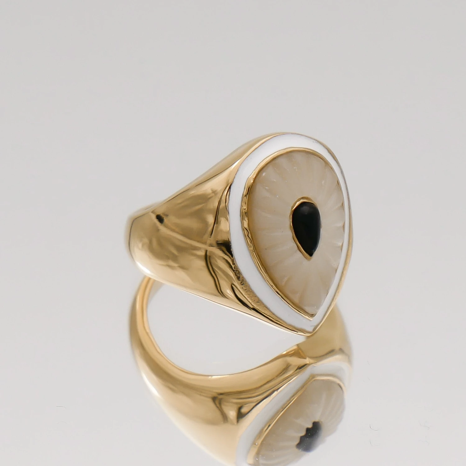 Eden Eye Ring | Gold 2 Eden Eye Ring | Gold - Image 2
