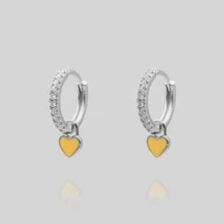 Gabby Heart Huggies 32 Gabby Heart Huggies -Prya Store GabbyYellow 2