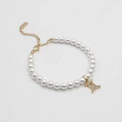 ICY Pearl Zodiac Anklet -Prya Store Gemini gold