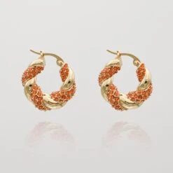 Gia Twisted Earrings -Prya Store GiaTwistedEarrings 1