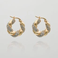 Gia Twisted Earrings -Prya Store GiaTwistedEarrings 2