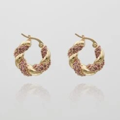 Gia Twisted Earrings -Prya Store GiaTwistedEarrings 3