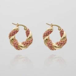 Gia Twisted Earrings -Prya Store GiaTwistedEarrings 4