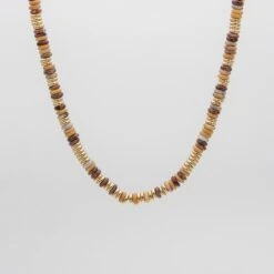 Harmony Natural Stone Beaded Necklace
