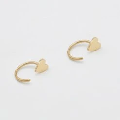 Harper Half Hoop Earrings -Prya Store HarperHalfHoopEarrings 1
