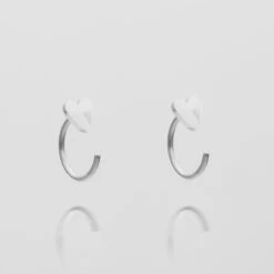 Harper Half Hoop Earrings -Prya Store HarperHalfHoopEarrings 2 2