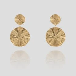 Hina Geometric Drop Earrings