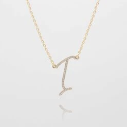 Sydney Initial Necklace -Prya Store I gold PRYA