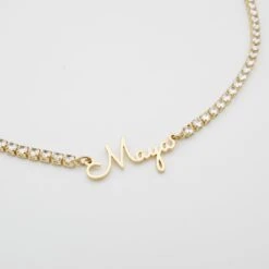 ICY London Name Necklace -Prya Store ICYChain CustomNameNecklaces London 3